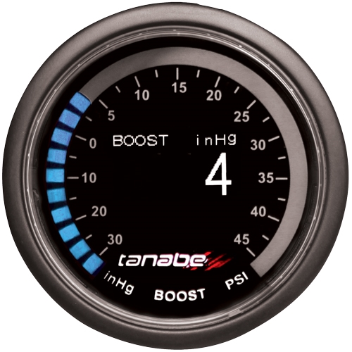 Tanabe Vls Digital Boost Gauge 52mm 45 Psi